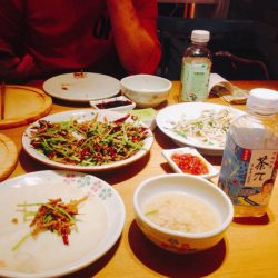 波波请我吃春饼，嘿嘿 2017年10月