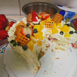 波波生日，吃的小火锅和蛋糕🎂，
